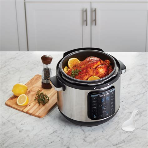 Express crock reviews - Features. Removable cord. Delayed start. View more details. This feature allows you to program the multi-cooker to start cooking at a pre-set time. Pre-programmed cooking. View more details. A multi-cooker with pre-programmed settings is easy to use and has many functions. Sauté, sear or browning.